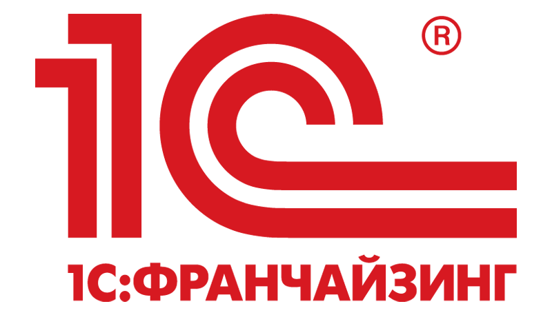 1С-Франчайзинг_Логотип_красный без подложки